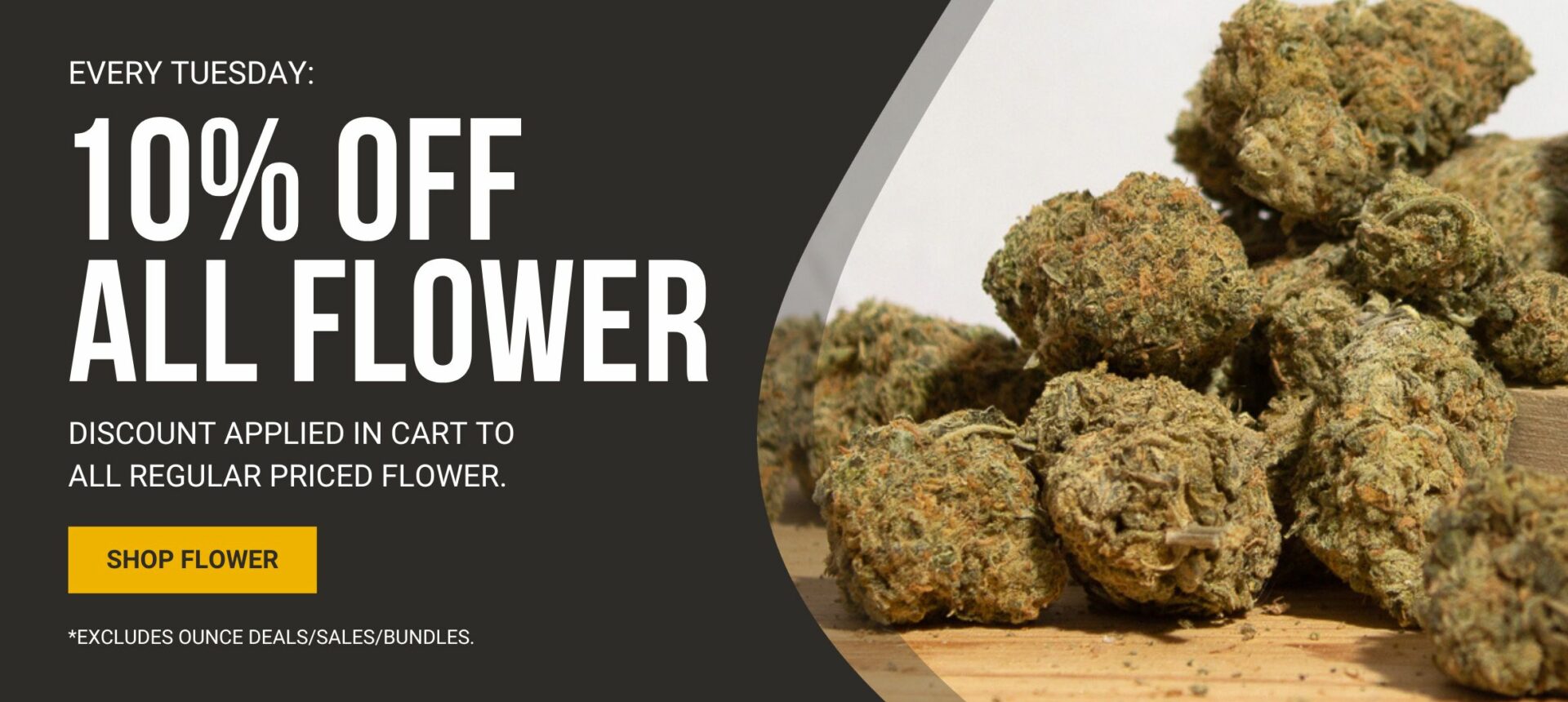 Haute Health Canada - 10% Off All Flower Banner