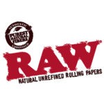 RAW - Natural Unrefined Rolling papers Logo | Haute Health Canada