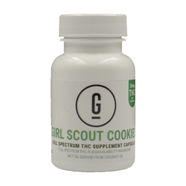 GRASS – THC Capsules – Girl Scout Cookies – 50mg | Haute Health Canada