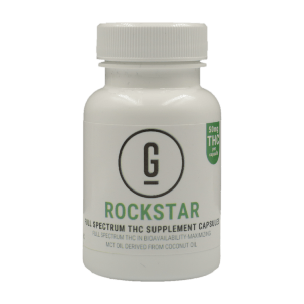 GRASS – THC Capsules – Rockstar – 50mg | Haute Health Canada