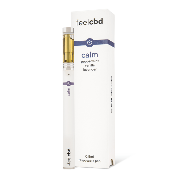 FeelCBD – Calm – Disposable CBD Vape Pen 0.5ml | Haute Health Canada