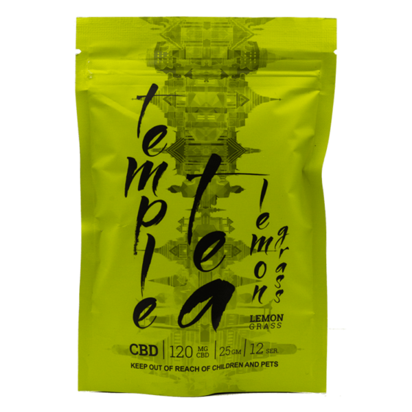 Temple Tea – Lemongrass CBD Tea – 120mg | Haute Health Canada