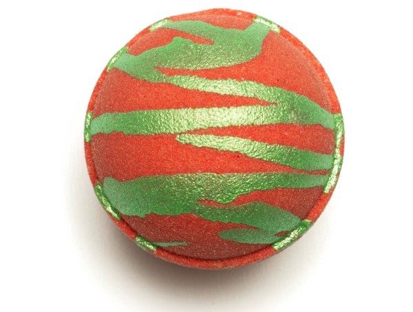 Nikki Stikki Botanicals – CBD Bath Bomb – Christmas Spirit Bomb (red/green) – 300mg CBD | Haute Health Canada