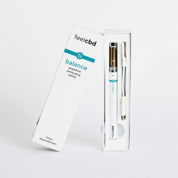 FeelCBD – Balance – Dispsable CBD Vape Pen 0.5ml | Haute Health Canada