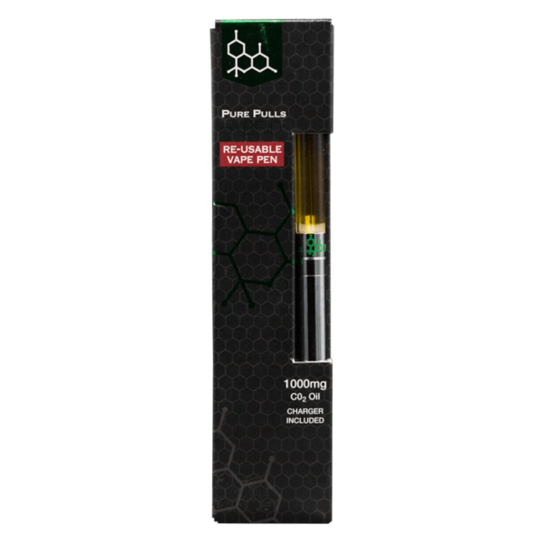 Pure Pulls – CO2 Oil Reusable Vape Pen – Sativa 1ml | Haute Health Canada