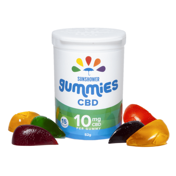 Baked Edibles – Sunshower Gummies CBD – 10mg | Haute Health Canada