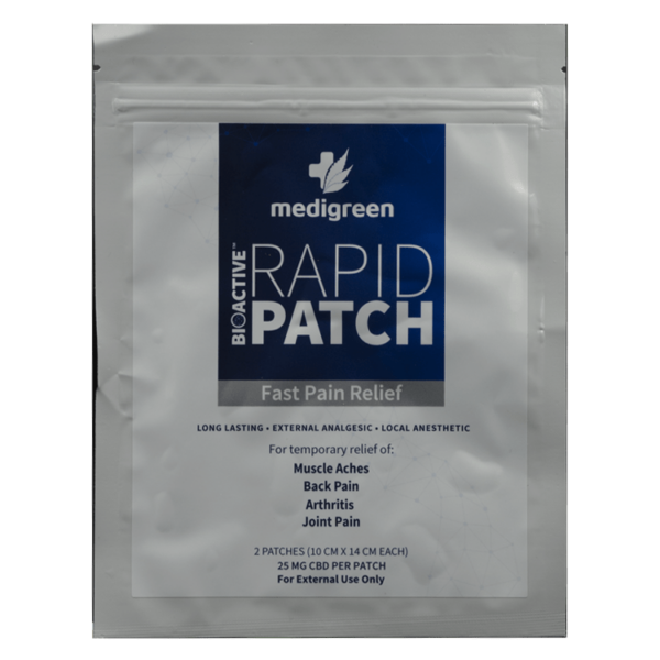 Medigreen Rapid CBD Patch – Fast Pain Relief | Haute Health Canada