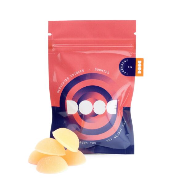 Dose Edibles Gummies – Tangerine | Haute Health Canada