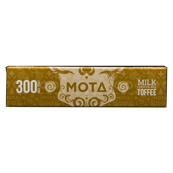 MOTA Edibles – Milk Chocolate Toffee Bar – 300mg THC | Haute Health Canada