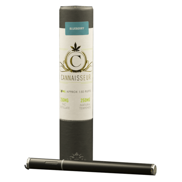 Cannaisseur – Disposable THC Distillate Pen – Blueberry 0.5ml | Haute Health Canada