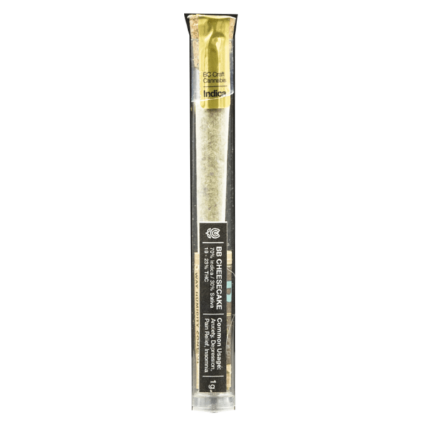 Flowerpwr – Pre-Roll – BB Cheesecake – 1g | Haute Health Canada