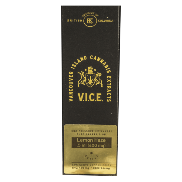 Vice – CO2 Oil Refill Cartridges – Lemon Haze | Haute Health Canada