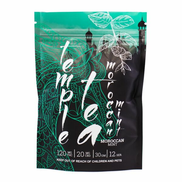 Temple Tea – Moroccan Mint – 120mg THC | Haute Health Canada