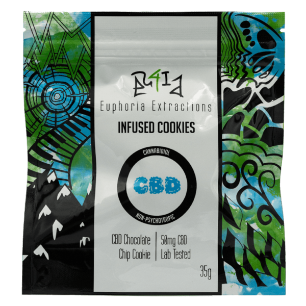 Euphoria Extractions – CBD Cookie – 50mg | Haute Health Canada