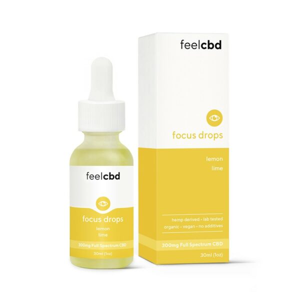 FeelCBD – Focus Drops – CBD Tincture 300mg | Haute Health Canada