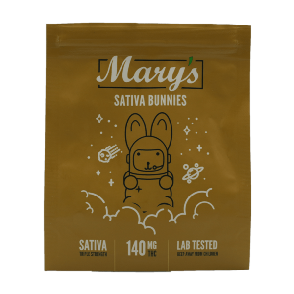 Mary’s Medibles – Sativa Bunnies – Extra Strength – 55mg | Haute Health Canada