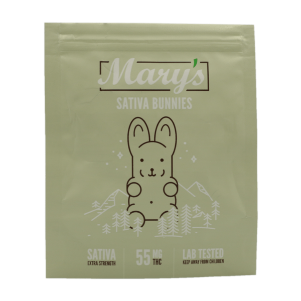 Mary’s Medibles – Sativa Bunnies – Extra Strength – 55mg | Haute Health Canada