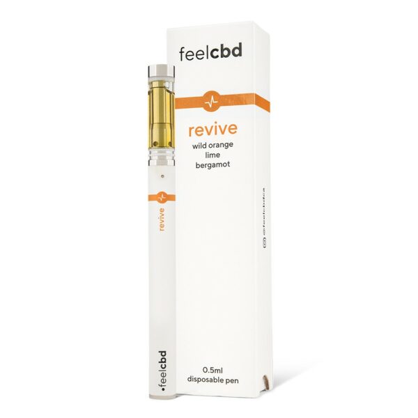 FeelCBD – Revive – Dispsable CBD Vape Pen 0.5ml | Haute Health Canada