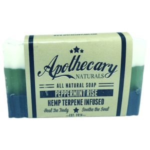 Apothecary Naturals – Body Soap – Peppermint Rise 100g | Haute Health Canada