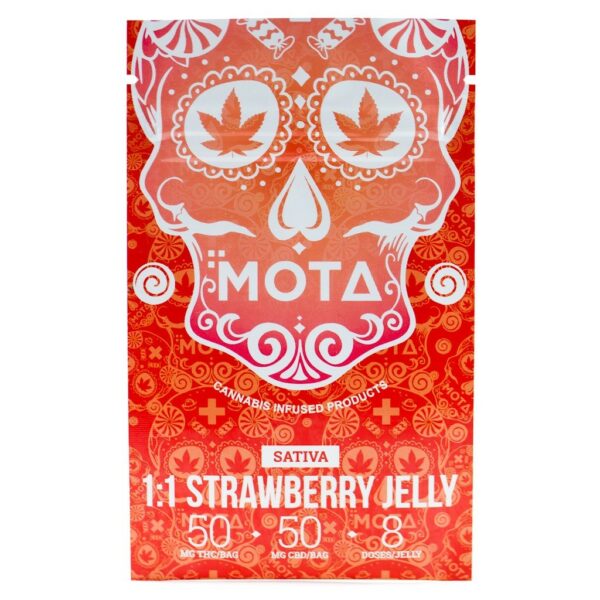 Mota – White Cube CBD – Strawberries & Cream – 180mg CBD | Haute Health Canada