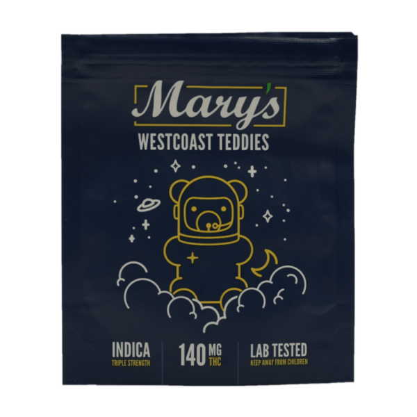 Mary’s Medibles – Westcoast Teddies – Triple Strength – 140mg | Haute Health Canada