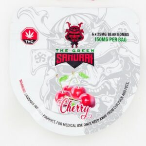 The Green Samurai – Cherry Gummies – 150mg | Haute Health Canada