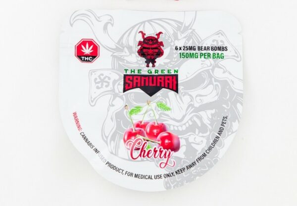 The Green Samurai – Cherry Gummies – 150mg | Haute Health Canada