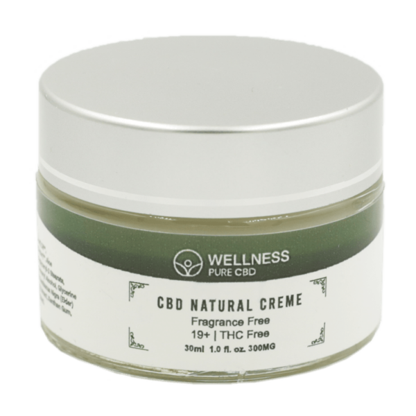 Wellness Pure CBD – Natural Creme – 500mg | Haute Health Canada