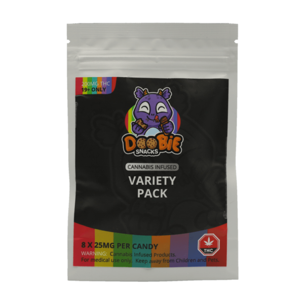 Doobie Snacks – CBD Sour Gummy Bears – 150mg CBD | Haute Health Canada