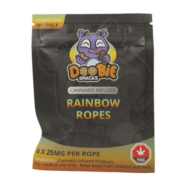 Doobie Snacks – Blue Raspberry – 200mg THC | Haute Health Canada