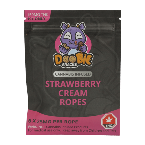 Doobie Snacks – Blue Raspberry – 200mg THC | Haute Health Canada