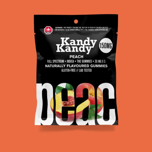 Kandy Kandy – Peach Gummies | Haute Health Canada