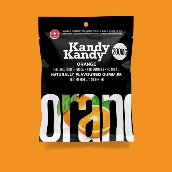 Kandy Kandy – Orange Gummies | Haute Health Canada