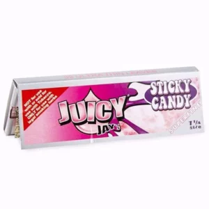 Juicy Jay’s – Superfine Hemp Papers (1.25 Inch) – Sticky Candy | Haute Health Canada