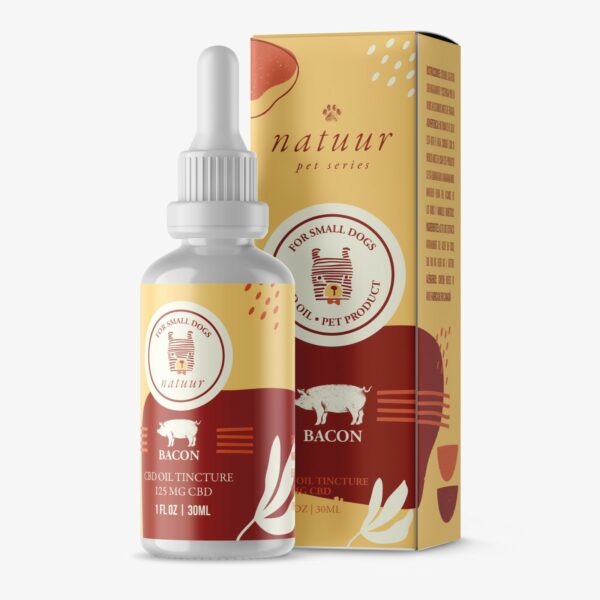 Natuur – Pet Series – CBD Oil For Small Dogs – Bacon Flavour – 125mg | Haute Health Canada