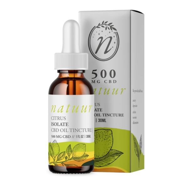 Natuur – Full Spectrum CBD Oil Tincture – Lemon Ginger – 1000mg | Haute Health Canada