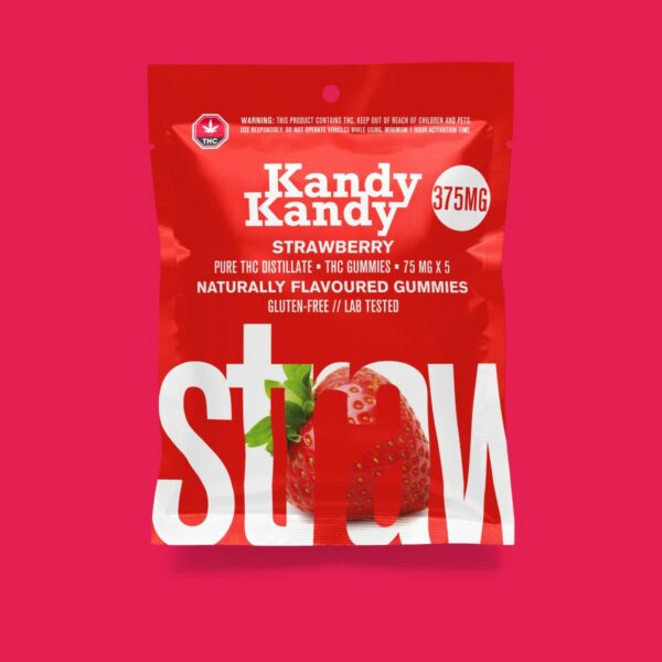 Kandy Kandy – Strawberry Gummies | Haute Health Canada