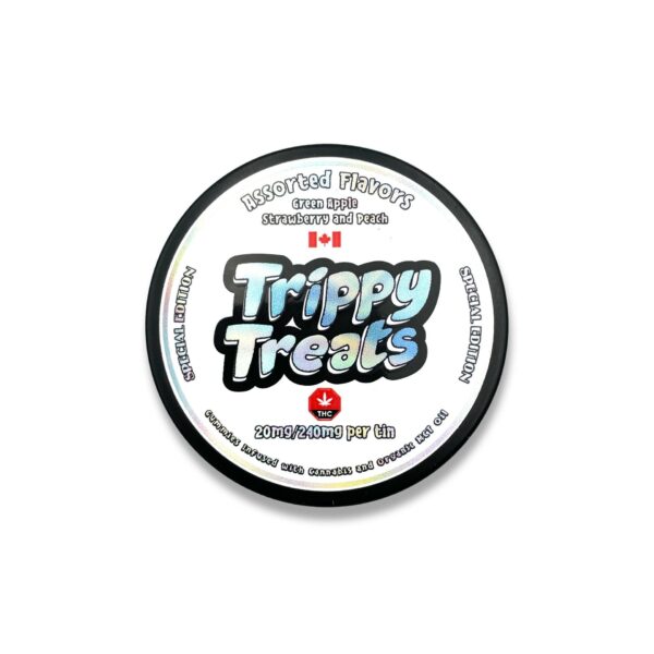 Trippy Treats – Assorted Flavour Gummies – 400mg THC | Haute Health Canada