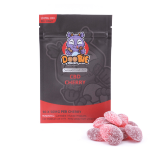 Doobie Snacks – CBD Cherry Gummies – 500mg CBD | Haute Health Canada