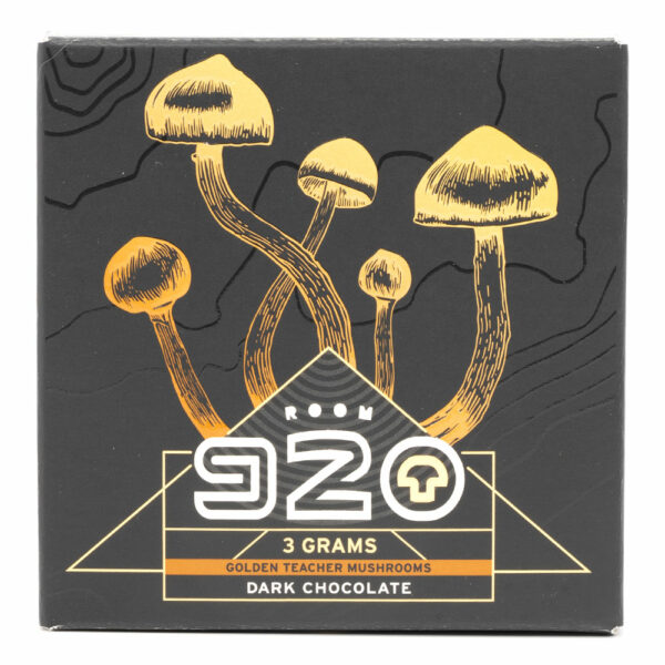 Room 920 – Mushroom Chocolate Bar – Dark Chocolate – 3 Grams | Haute Health Canada