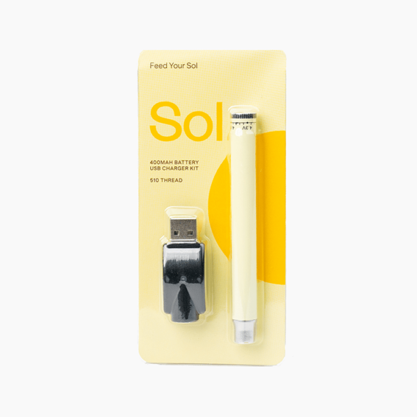 Sol – 400 mAh Vape Battery (510 thread) | Haute Health Canada