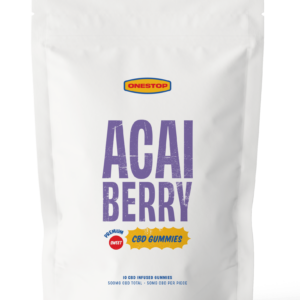 OneStop – Açai Berry CBD Gummies 500mg | Haute Health Canada