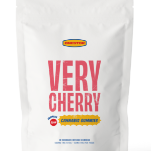 Onestop – Very Cherry THC Gummies 500mg | Haute Health Canada