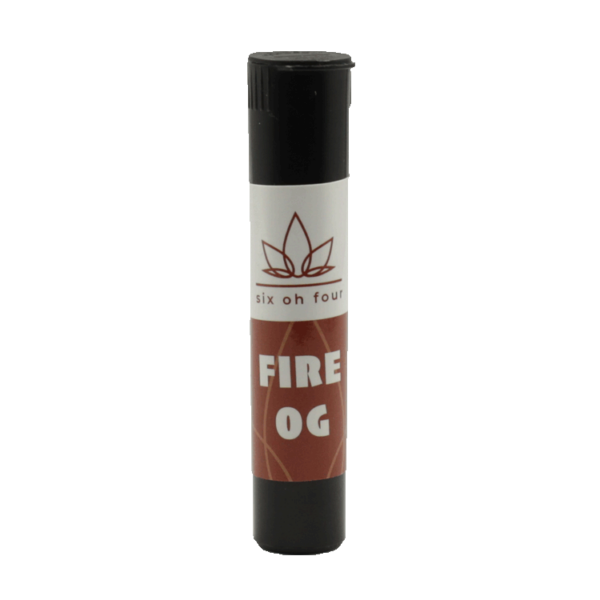 Six Oh Four – CO2 Extracted Vapes – Fire OG – 1ml | Haute Health Canada