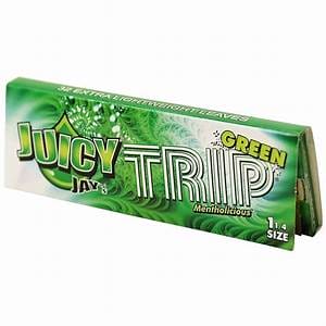 Juicy Jay’s – Hemp Papers (1.25 inch) – Green Trip | Haute Health Canada